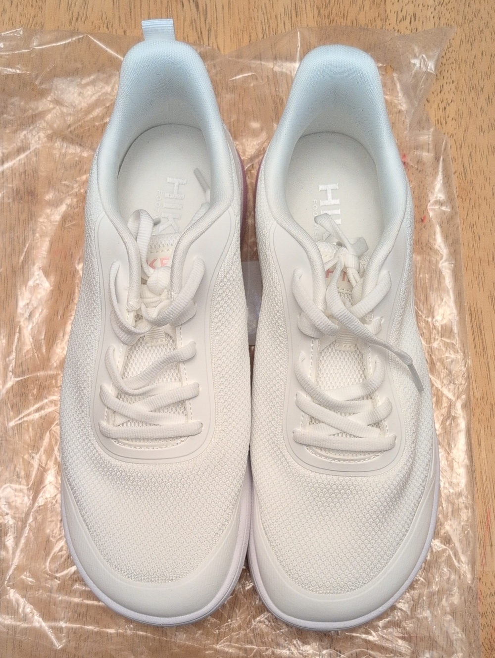 Hike Footwear White Women's Lightweight Mesh Sneakers